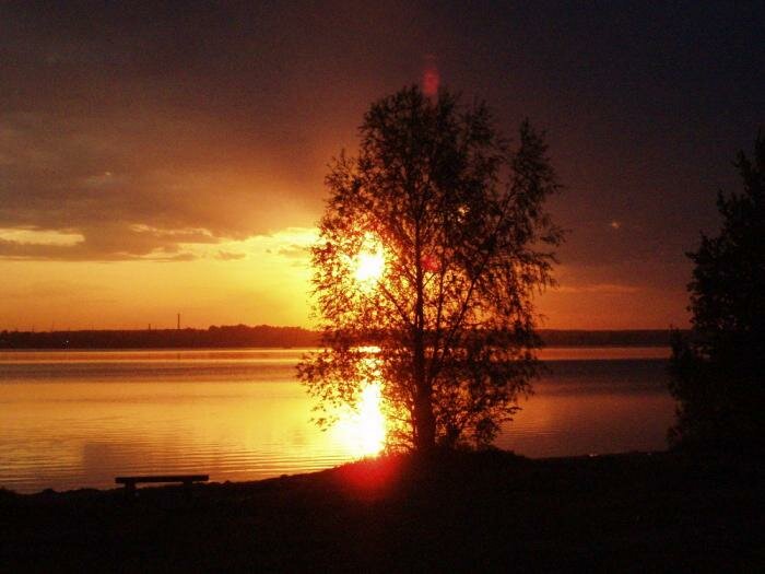 Закат на Шарташе